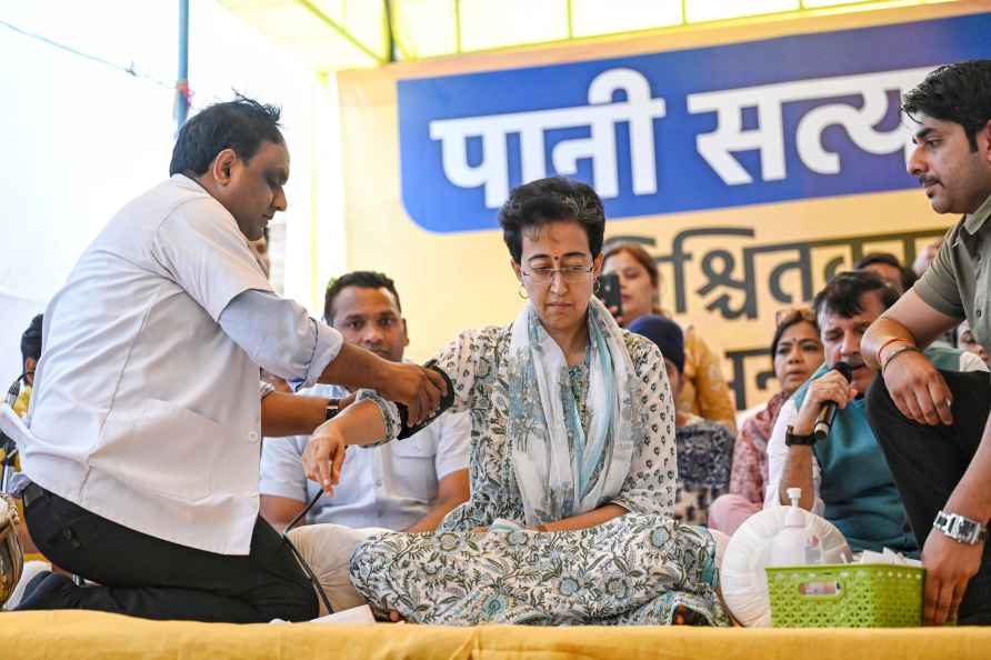 Atishi's indefinite fast over water crisis in Delhi