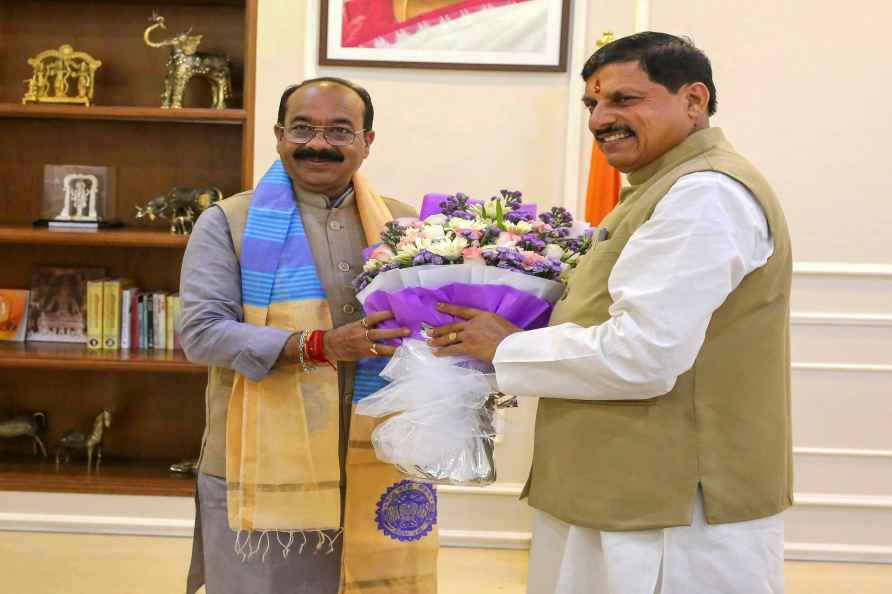 Mohan Yadav, Arun Sao meet