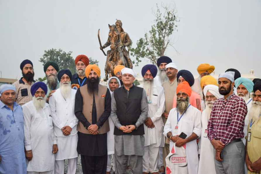 Ranjit Singh statue unveiled at Kartarpur Sahib