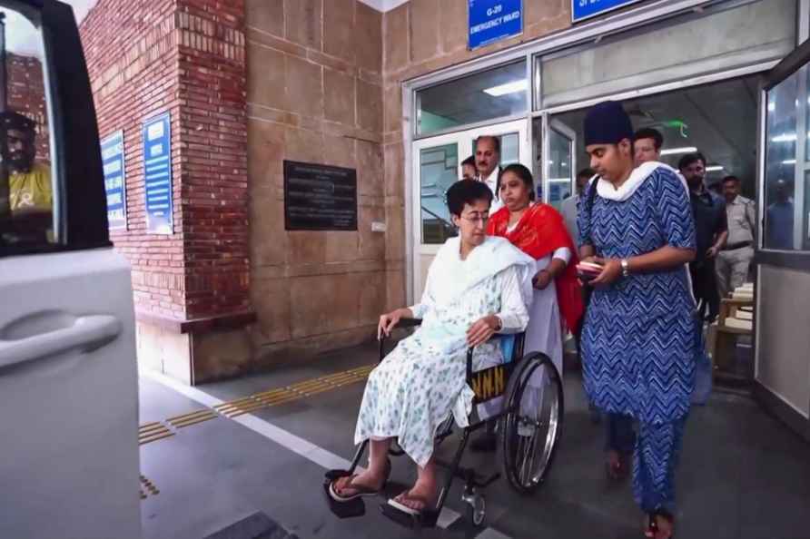 Atishi discharged from LNJP hospital