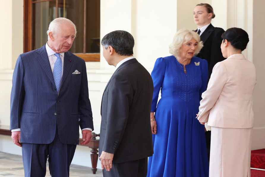 King Charles III,Queen Camilla,Emperor Naruhito, Empress Masako