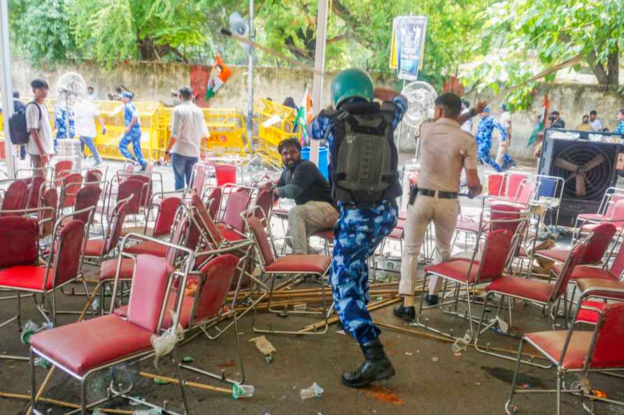 Protest over NEET irregularities and Agniveer Scheme