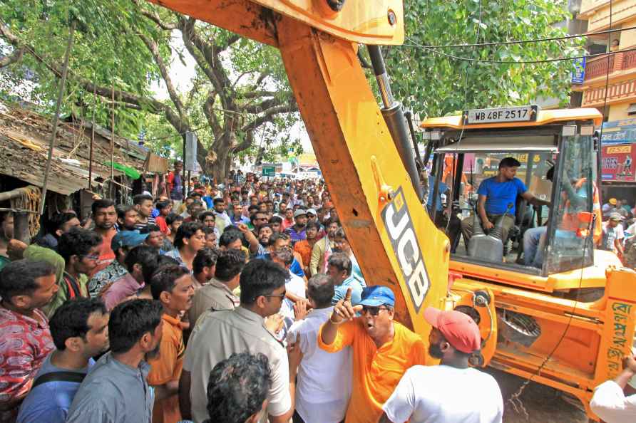 Anti-encroachment drive in Birbhum