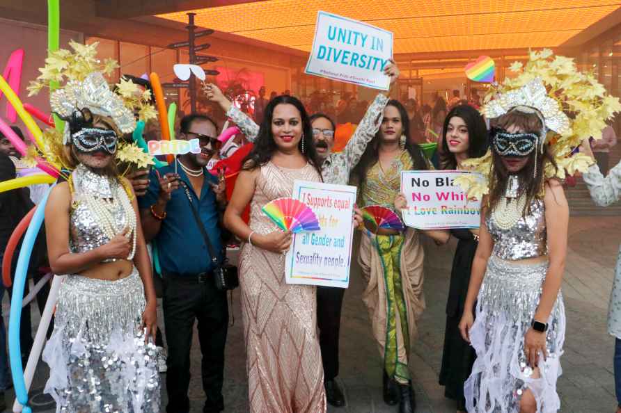 Nagpur: Members of LGBTQ community take part in the 'Pride Carnival...