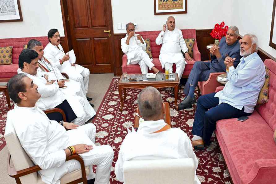 MPs from various political parties called on Jagdeep Dhankhar