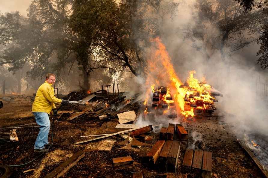 Grubbs Fire in the Palermo community of Butte County