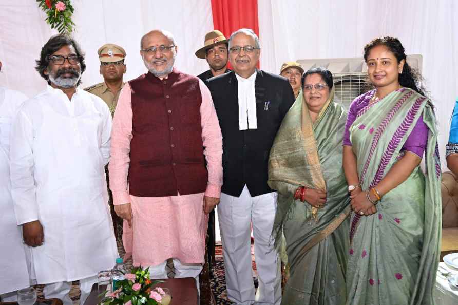 Oath ceremony of J'khand High Court Chief Justice