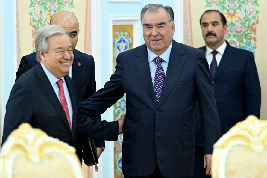 Emomali Rahmon, Antonio Guterres