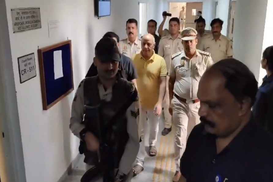 Manish Sisodia produced at court