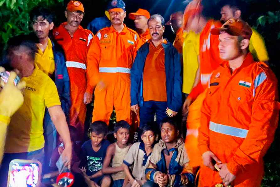 NDRF rescues lost boys in overnight operation