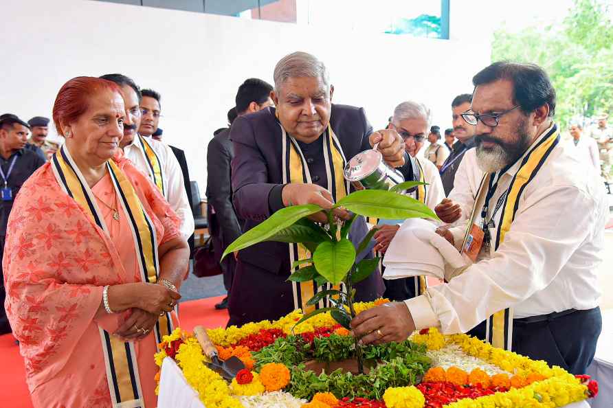 VP Jagdeep Dhankhar in Thiruvananthapuram