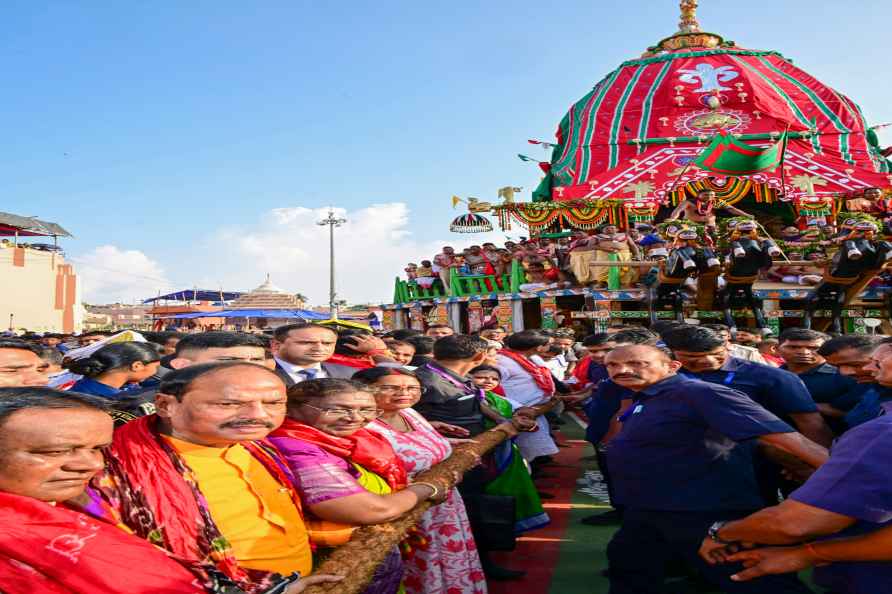 President Murmu at Rath Yatra in Puri