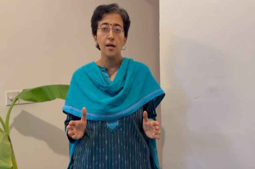 Atishi's video message