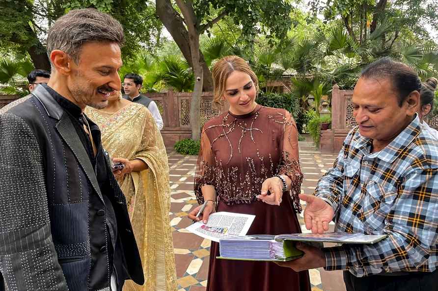 Actor Esha Deol in Jodhpur