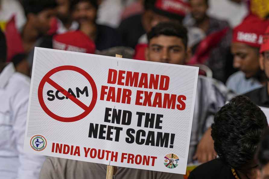 India Youth Front protest over NEET row