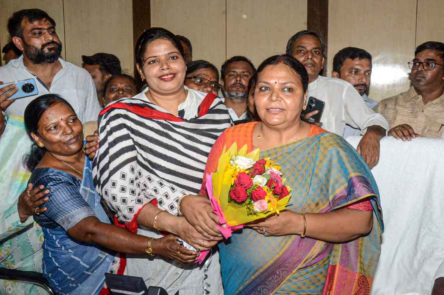 Jharkhand Minister Deepika Pandey takes charge