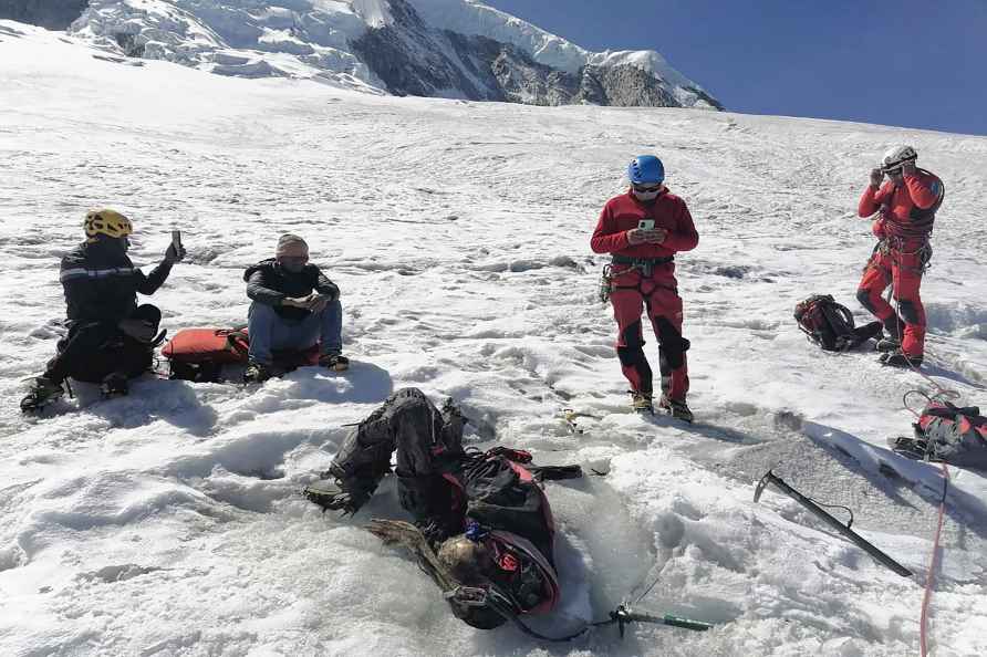 Body of U.S. mountain climber William Stampfl