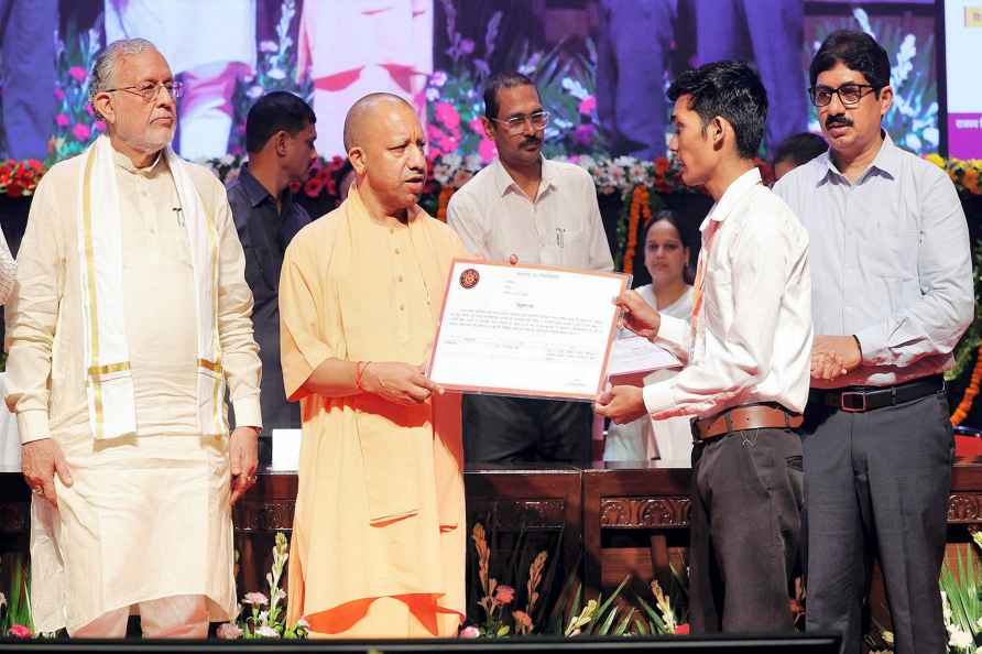 Yogi Adityanath distributes appointment letters