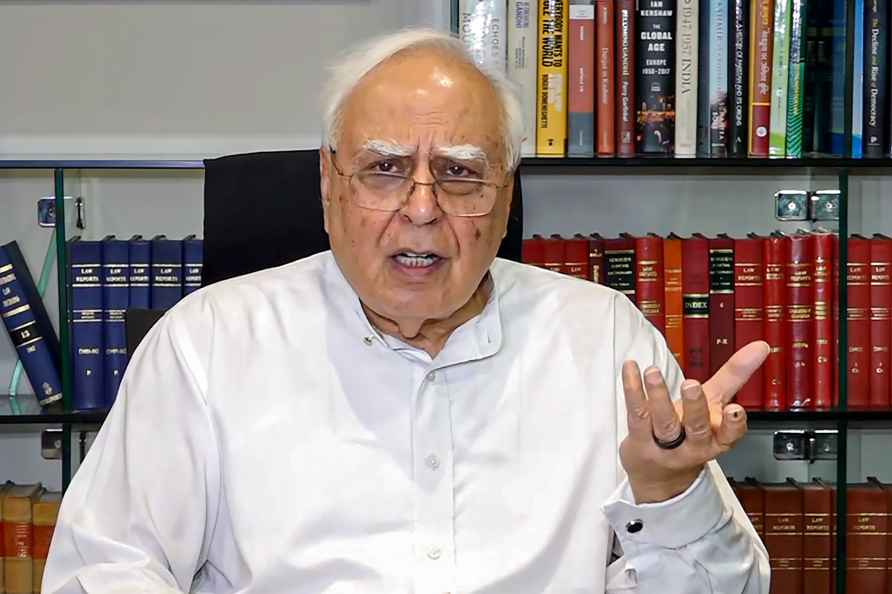 Kapil Sibal addresses media