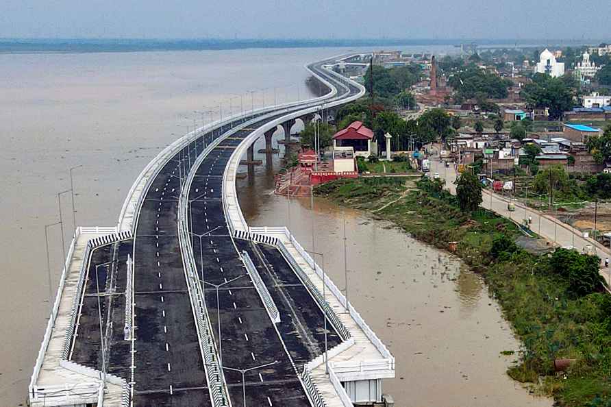 Newly inaugurated road in Patna