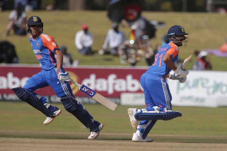 Third T20 match between Zimbabwe and India