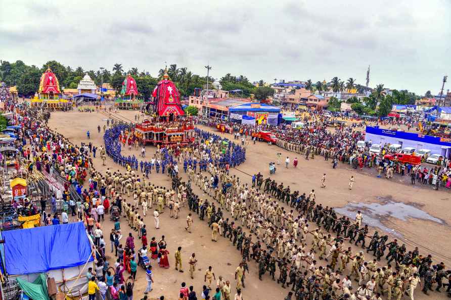 Preps for Bahuda Yatra of Lord Jagannath