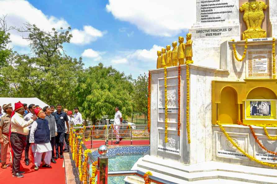 Constitution Pillar inaugurated in Jodhpur