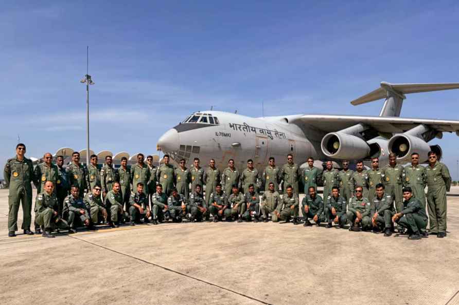 IAF contingent in Australia