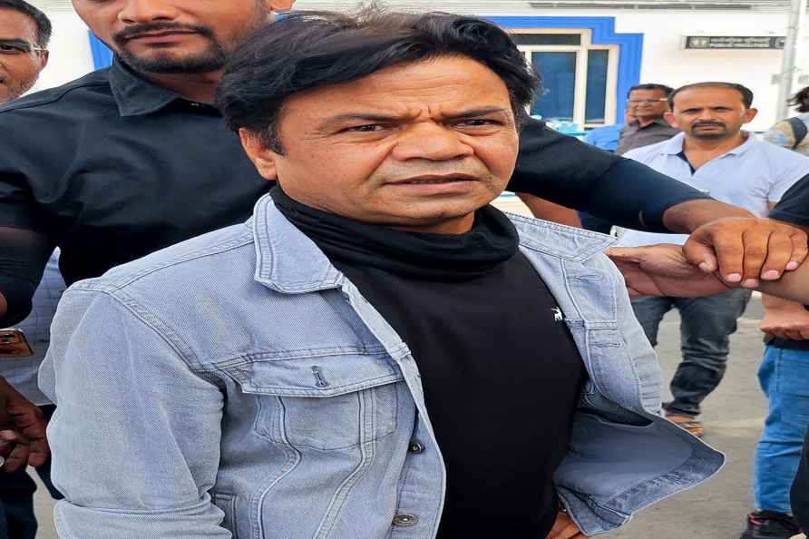 Rajpal Yadav at Jodhpur Airport