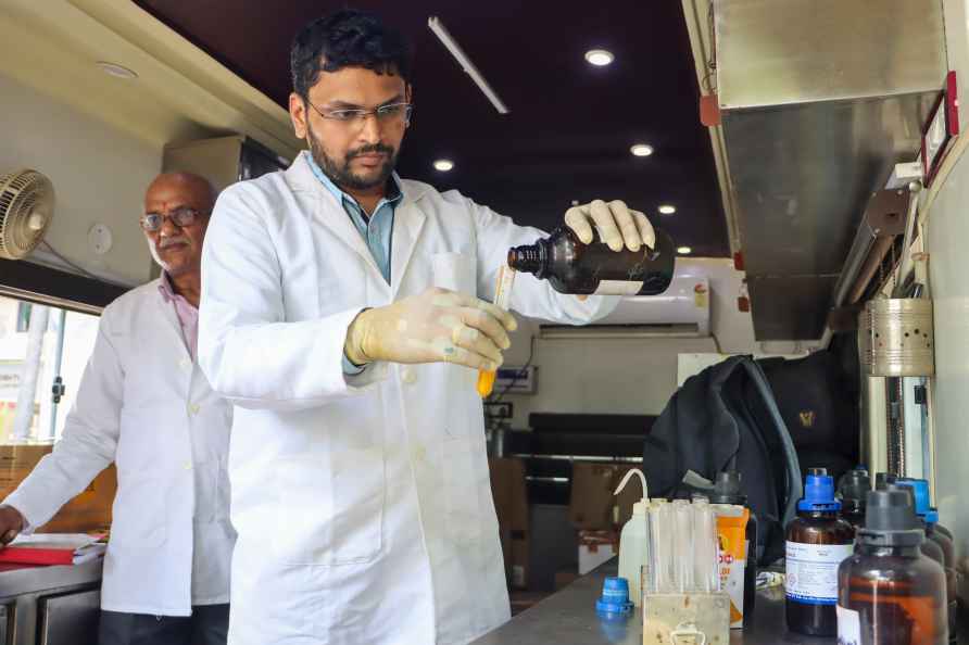 Food Safety on Wheels: Sample tests at Khan Market