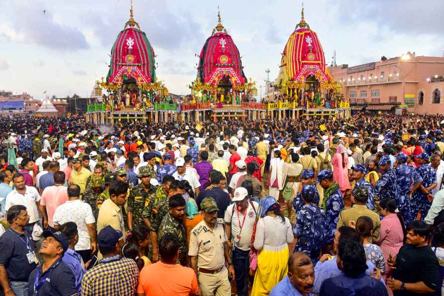 Lord Jagannath's 'golden attire' ritual in Puri