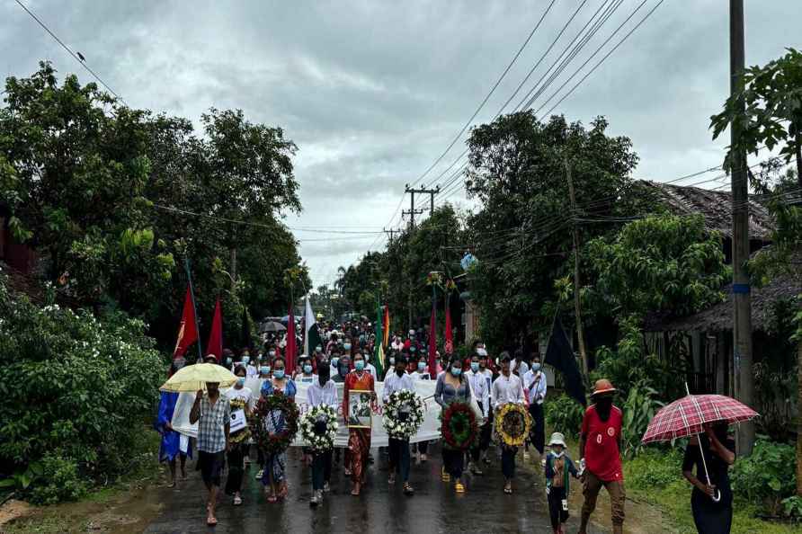 Rally to mark, 1947 assassination of Myanmar independence heroes