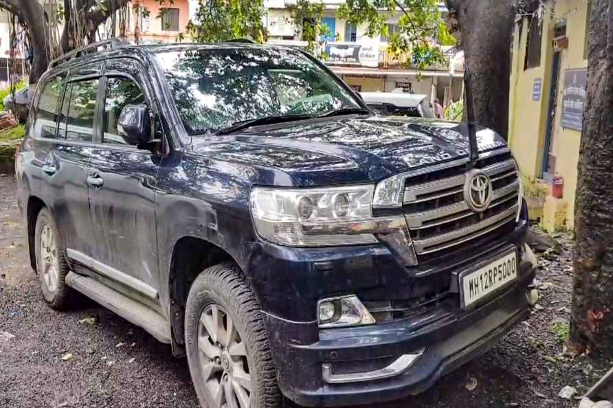 Land Cruiser car seized from Pooja Khedkar's house