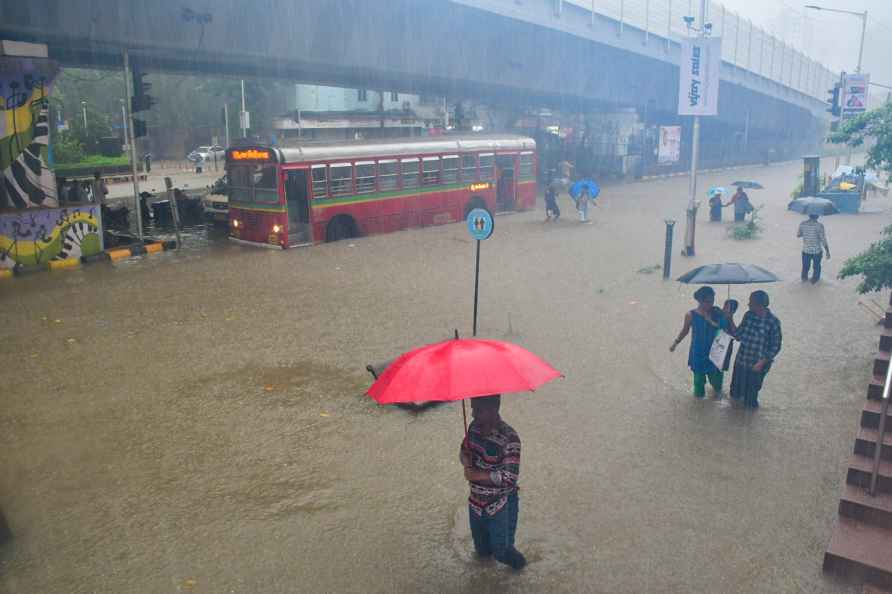 Waterlogging after rain in Mumbai