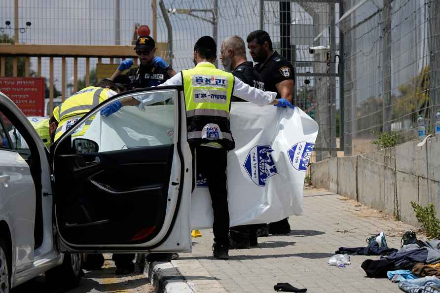 Stabbing attack at the entrance to Netiv Haasara