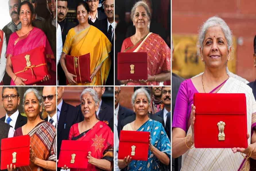 COMBO: Nirmala Sitharaman presents 7th budget