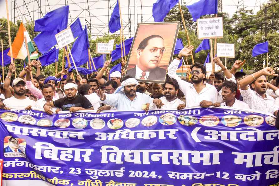 Paswan Adhikar rally in Patna