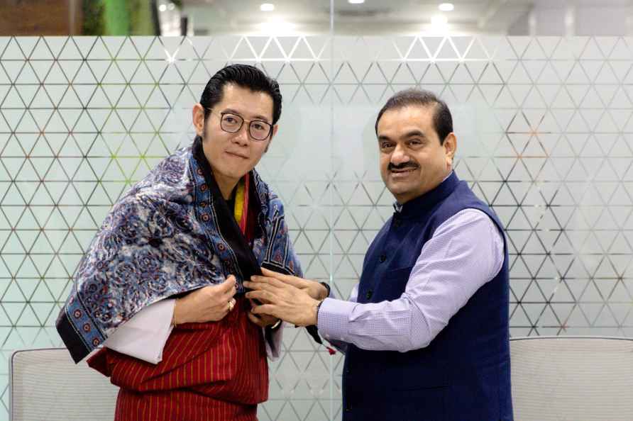 Gautam Adani meets Jigme Khesar Namgyel Wangchuck