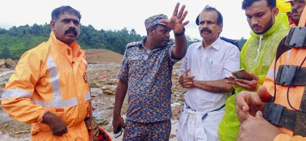 Union Minister George Kurian visits landslide-hit Wayanad, meets survivors