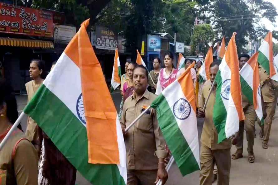 'Har Ghar Tiranga' campaign in Tamil Nadu