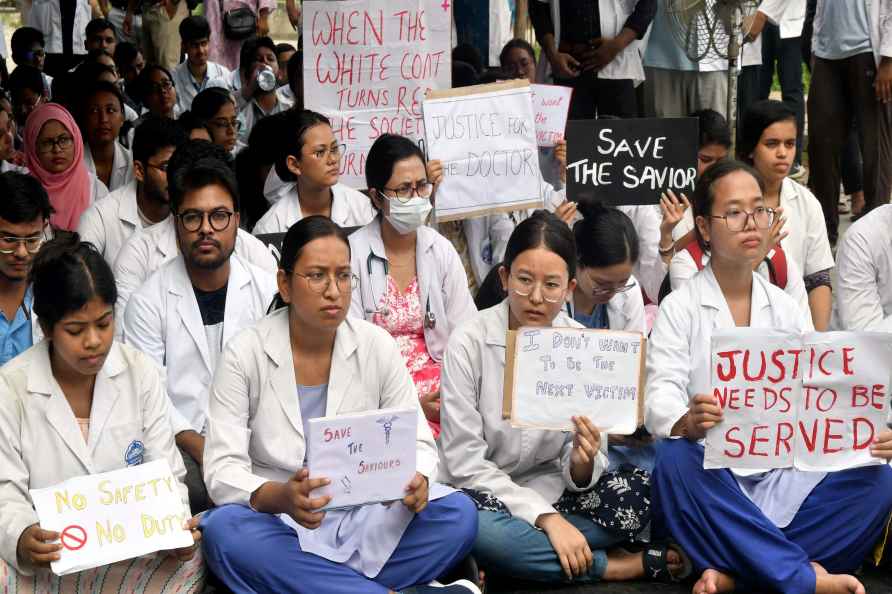 Doctors protest in Guwahati