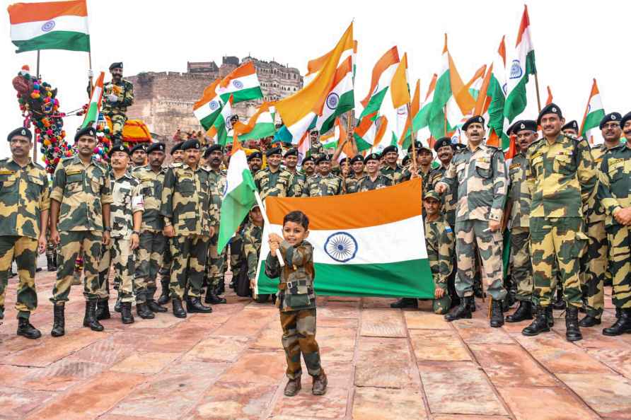 BSF's 'Tiranga Yatra' in Jodhpur