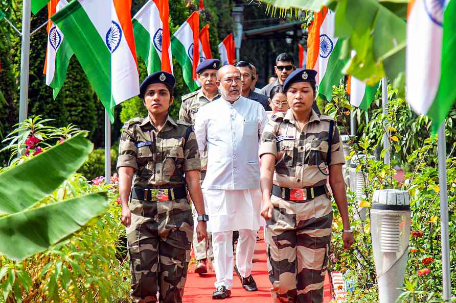 Independence Day celebration in Imphal