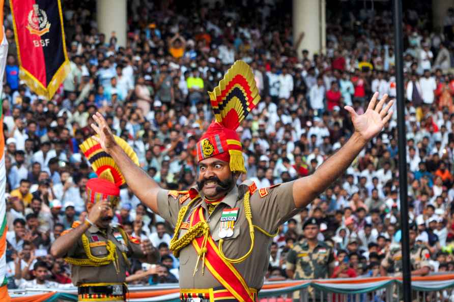 I-Day celebrations at Attari-Wagah border