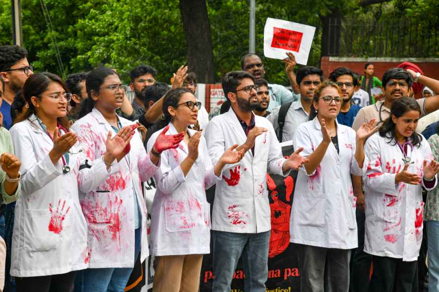 Doctors protest in Chandigarh