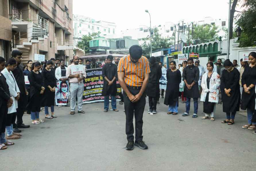 Doctors protest in Lucknow