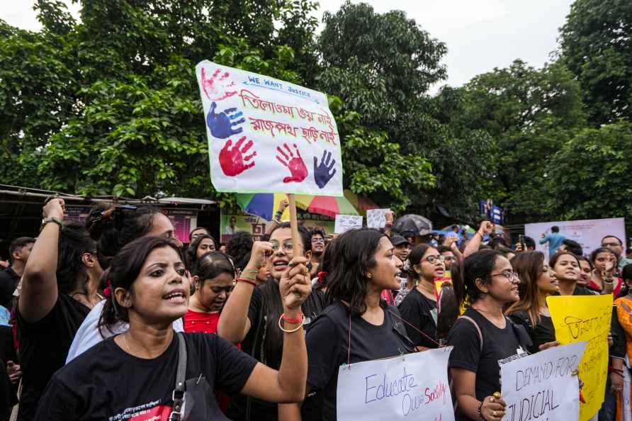 Protest over trainee doctor murder in Kolkata