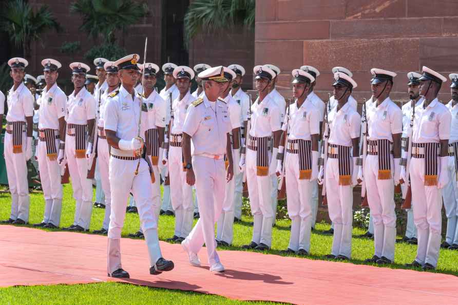 Brazilian Navy Commander at South Block