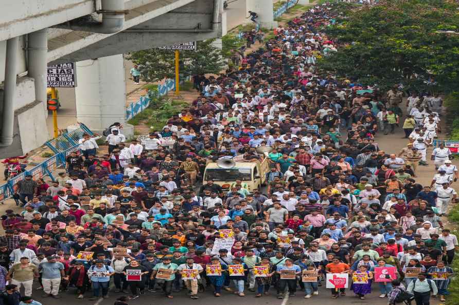 Doctors protest rally over trainee doctor murder