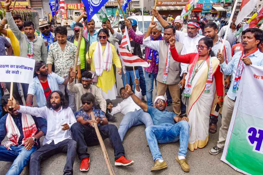 Bharat Bandh: protests in Ranchi